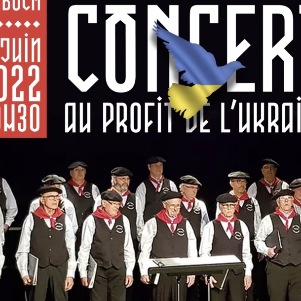 Concert du chœur d’hommes ADISHATZ au profit de l’Ukraine